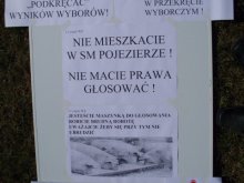 Olsztyńscy spółdzielcy ukarani za happening pod Agorą