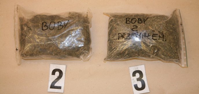 26-latek przewoził kilogram marihuany