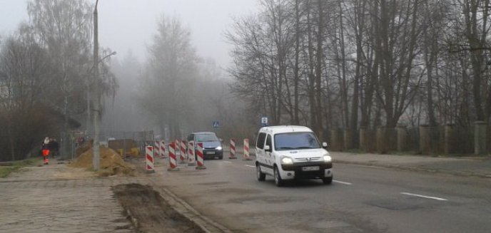 Ruszyły prace na al. Sybiraków. Są utrudnienia