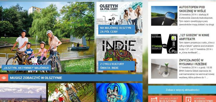 Ten portal ma promować Olsztyn. Jak go oceniacie?