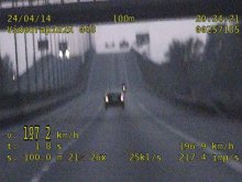 Pijany pędził krajową siódemką niemal 200 km/h