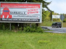 ''Ozdobili'' Olsztyn plakatami. Pora posprzątać