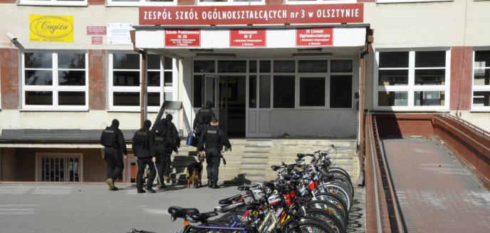 Kolejny alarm bombowy w olsztyńskiej szkole