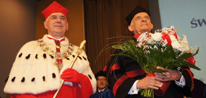 UWM świętował 15-lecie. Honoris causa dla Jerzego Buzka (zdjęcia)