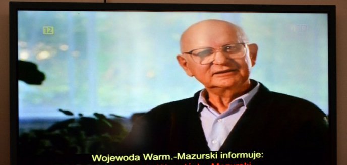 Informacja o zagrożeniach w regionie pojawi się na ekranach naszych telewizorów