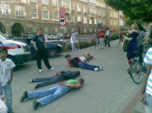 Łagodniejszy wyrok za pobicie czarnoskórych mężczyzn w centrum Olsztyna