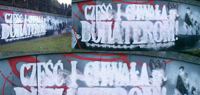 Kto zniszczył mural przy ul. Synów Pułku?