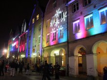Olsztyn oświetlony