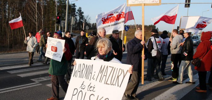 Działacze PiS blokowali krajową 