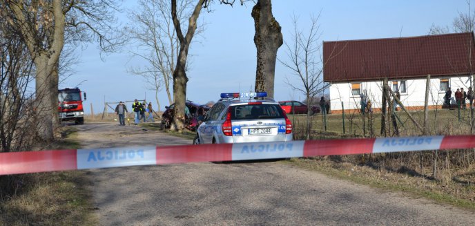 Artykuł: Uderzył w drzewo. Pasażer zginął na miejscu