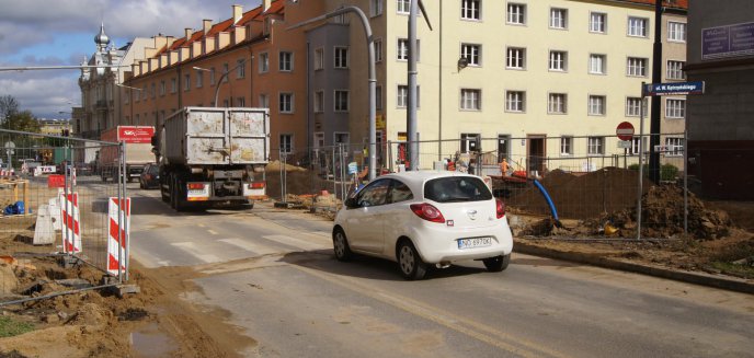 Na ul. Kętrzyńskiego już bez utrudnień