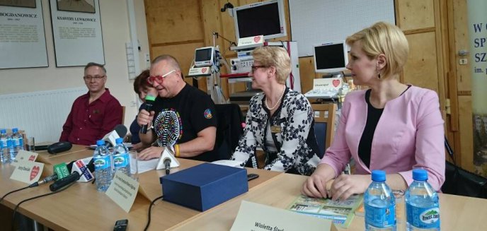 Owsiak odwiedził olsztyński Szpital Dziecięcy
