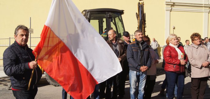 Rolnicy protestowali w Olsztynie