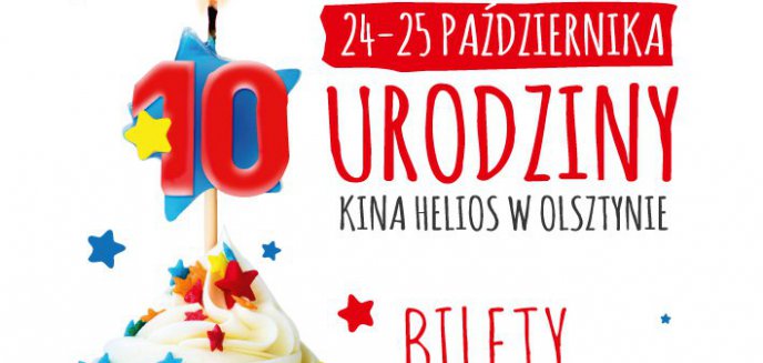 Artykuł: 10 Urodziny kina Helios w Olsztynie!