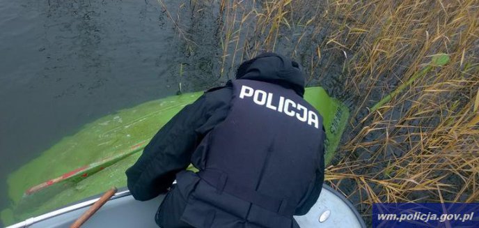 Artykuł: Trwają poszukiwania zaginionych wędkarzy na jeziorze Wadąg
