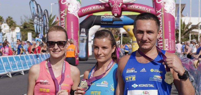 Olsztyńska policjantka wbiegła na podium maratonu na Wyspach Kanaryjskich