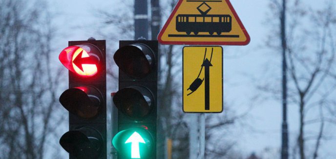Nowy ''tramwajowy'' znak w Olsztynie