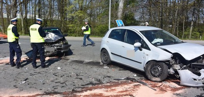 Artykuł: Groźny wypadek pod Małdytami. Winna kursantka jadąca ''elką''