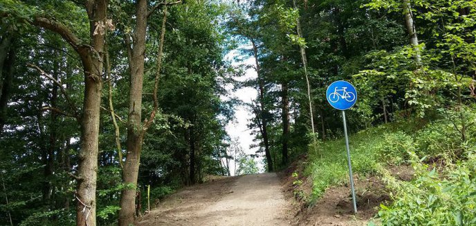 Nowa droga rowerowa wzdłuż jeziora Ukiel