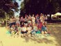 Uczestnicy pikniku na plaży miejskiej w Olsztynie