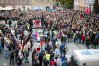 Czarny protest na olsztyńskiej starówce