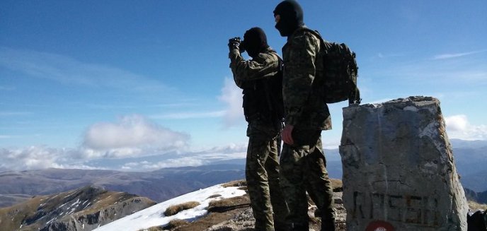 Artykuł: Nasi strażnicy graniczni zdobyli najwyższy szczyt w górach Korab