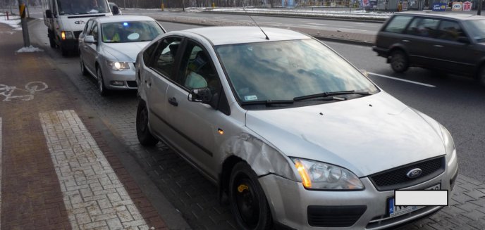 Artykuł: Nie chciał wydawać na lawetę, więc rozbitym autem podróżował po Olsztynie