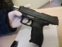 Pistolet pneumatyczny przerobiony na broń ostrą
