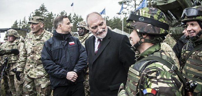 Antoni Macierewicz przywita żołnierzy dowództwa wschodnich sił NATO w Elblągu