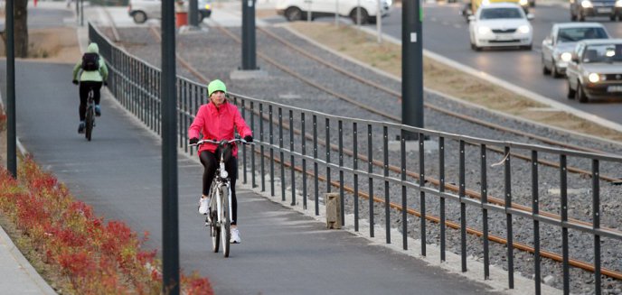 Artykuł: Czołówka na olsztyńskiej ścieżce rowerowej