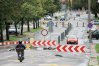 Zamknięty odcinek ulicy Partyzantów