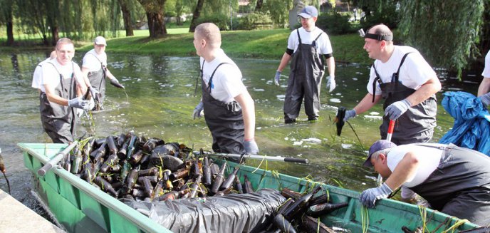 Wolontariusze posprzątali w Olsztynie brzegi Łyny [ZDJĘCIA]
