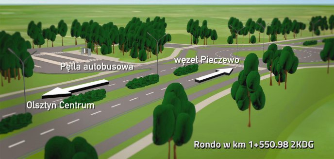 Budowa nowej ulicy Pstrowskiego na półmetku [WIZUALIZACJA]