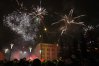 Olsztynianie tłumnie powitali 2018 rok na imprezie "pod chmurką"