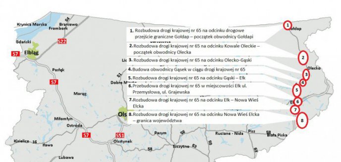 Artykuł: Rozbudowa drogi krajowej nr 65 coraz bliżej