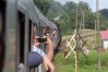 Zdjęcia z niedzielnej trasy pociągu turystycznego na trasie Olsztyn - Bogaczewo - Braniewo - Bogaczewo - Olsztyn