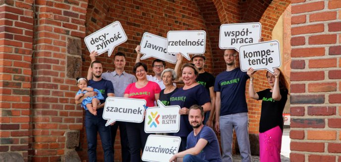 Twórcy ruchu społecznego ''Wspólny Olsztyn'' wystartują w wyborach. To znani społecznicy