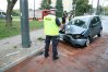 Zdarzenie na ulicy Żołnierskiej w Olsztynie