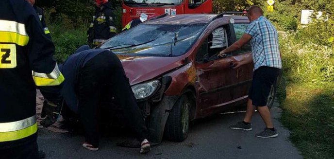 Artykuł: Niebezpiecznie na drogach pod Olsztynem. Kolejne dwa wypadki [ZDJĘCIA]