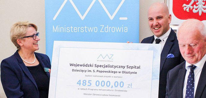 Artykuł: Niemal pół miliona złotych dla SOR olsztyńskiego szpitala dziecięcego