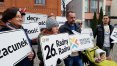 Konferencja prasowa ruchu miejskiego "Wspólny Olsztyn" pod siedzibą Rady Miasta