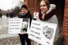 W Olsztynie manifestacja odbyła się pod Wysoką Bramą