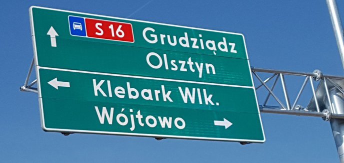Na obwodnicy Olsztyna montują oznakowanie pionowe