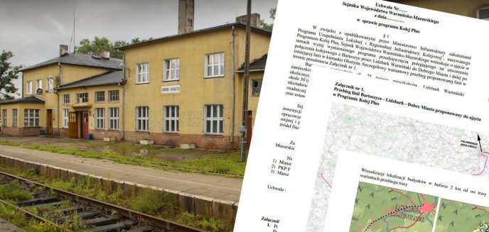 PiS chce budowy linii kolejowej z Bartoszyc do Dobrego Miasta