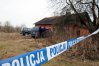 Zabezpieczony teren, na którym odnaleziono ciało