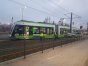 Zderzenie mitsubishi z tramwajem