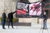 Niedzielna pikieta przed miejskim ratuszem
