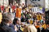 Do protestujących olsztyńskich nauczycieli przyjechał dziś prezes ZNP, Sławomir Broniarz