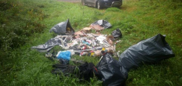 Śmieciarze w natarciu. Jeden zaśmiecił las, inny tereny zielone Olsztyna