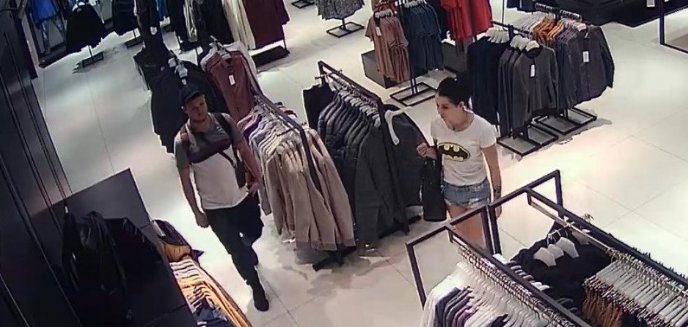 Ukradli ubrania o wartości ponad 700 zł. Pomóż policji ustalić dane tej pary